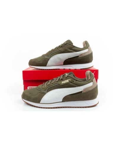 Puma Softride ST Miler men's sports sneakers fashionable and comfortable olive