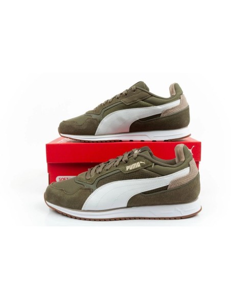 Puma Softride ST Miler men's sports sneakers fashionable and comfortable olive