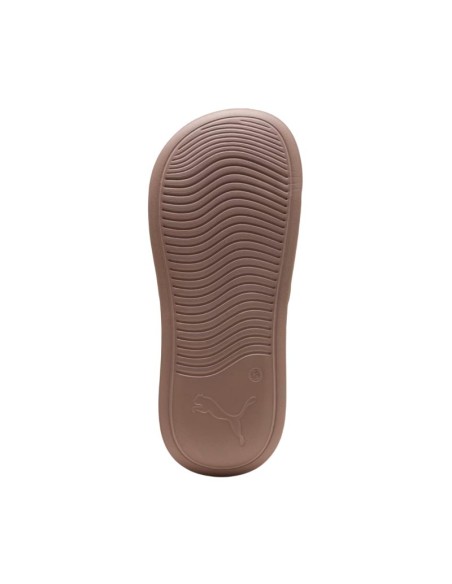 Puma Popcat 20 women's flipflops brown and cream 404855 02