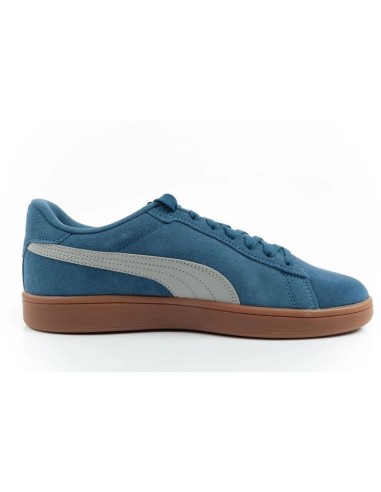 Puma men's sports shoes sneakers Smash 30 leather classic fashionable blue
