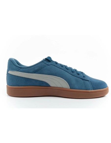 Puma men's sports shoes sneakers Smash 30 leather classic fashionable blue