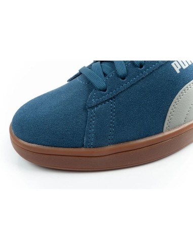 Puma men's sports shoes sneakers Smash 30 leather classic fashionable blue