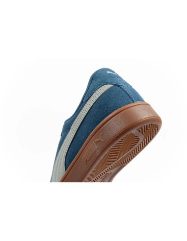 Puma men's sports shoes sneakers Smash 30 leather classic fashionable blue
