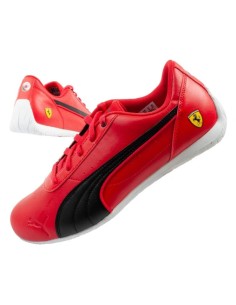Puma men's sports shoes Ferrari Neo Cat Rosso Corsa fashionable comfortable red