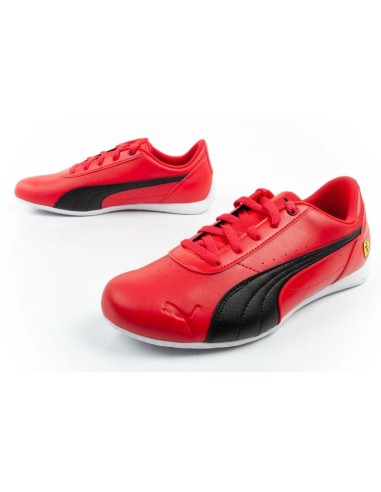Puma men's sports shoes Ferrari Neo Cat Rosso Corsa fashionable comfortable red
