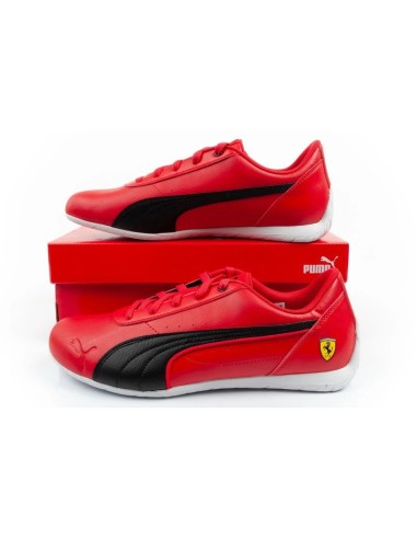 Puma men's sports shoes Ferrari Neo Cat Rosso Corsa fashionable comfortable red
