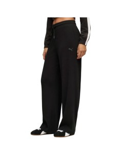 Puma HER Comfort HighWaist Wide Leg Women's Pants Black 693284 01