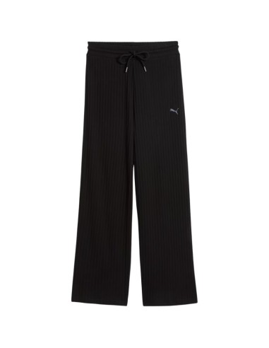 Puma HER Comfort HighWaist Wide Leg Women's Pants Black 693284 01