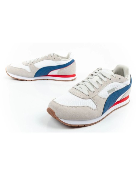Puma sports shoes men's sneakers ST Miler fashionable comfortable light gray white