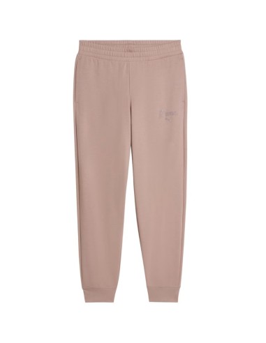 Puma ESS Script Comfort women's pants dirty pink 691763 88