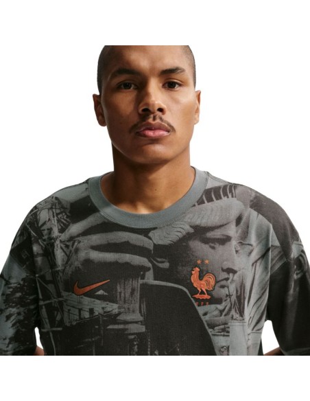 Nike FFF Iron Men's TShirt Gray IQ2261 068