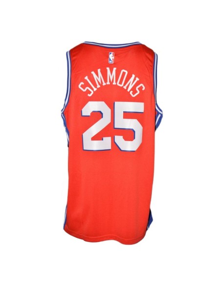 Nike Philadelphia 76ers Swingman Jersey Ben Simmons Statement Edition AT9812658