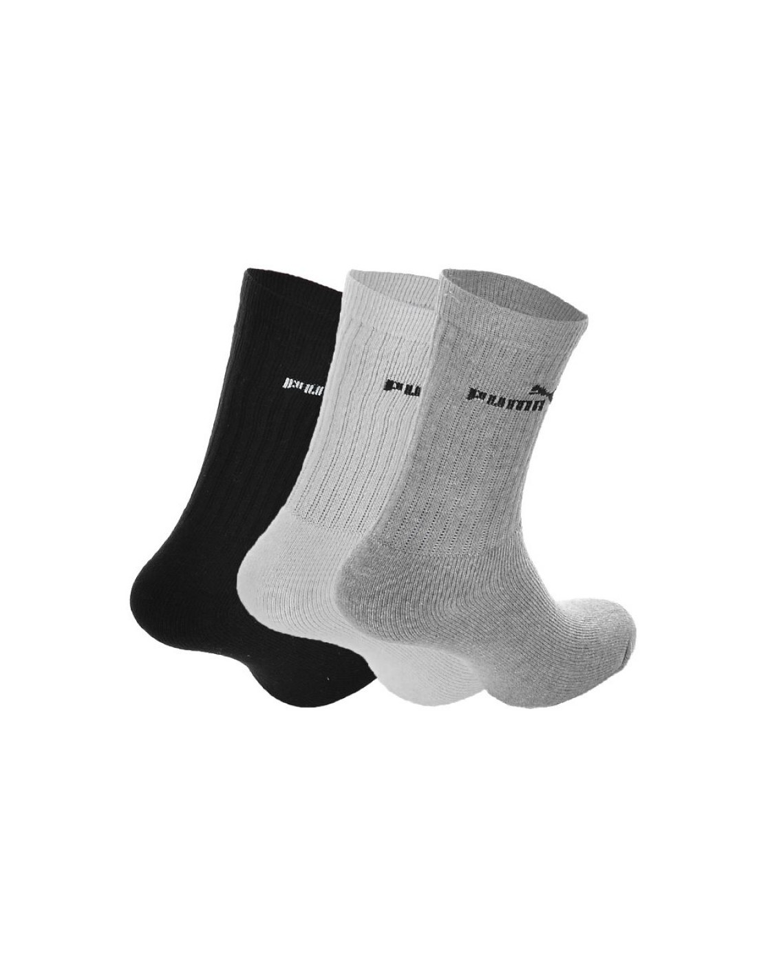 Puma long socks 3 colors 3 pairs 7308 325