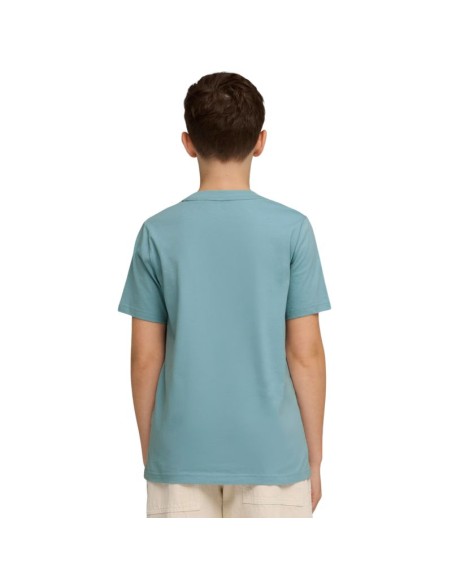 Puma ESS Small No 1 Logo Centered Tee for Kids Blue 692975 47