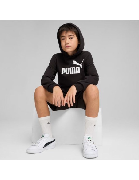 Puma ESS No 1 Logo Hoodie for Kids Black 684909 01