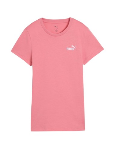 Puma Women's ESS Small No 1 Logo Tees Pink 682373 25
