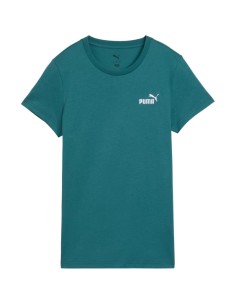 Puma Women's ESS Small No 1 Logo Tees Green 682373 41