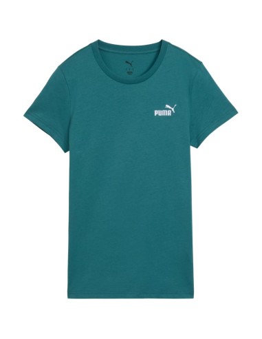 Puma Women's ESS Small No 1 Logo Tees Green 682373 41