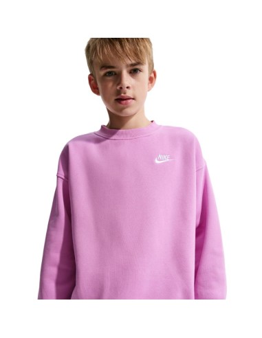 Nike Sportswear Club Fleece Kids' Sweatshirt Pink FD2923 503