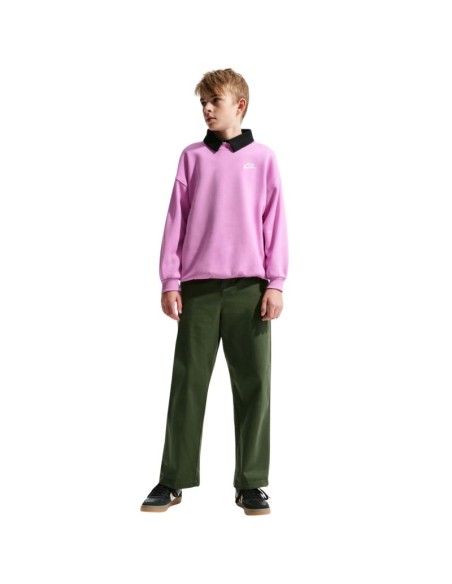 Nike Sportswear Club Fleece Kids' Sweatshirt Pink FD2923 503