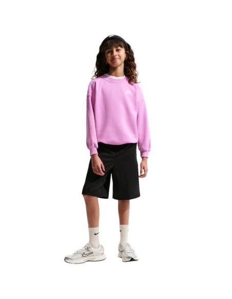 Nike Sportswear Club Fleece Kids' Sweatshirt Pink FD2923 503