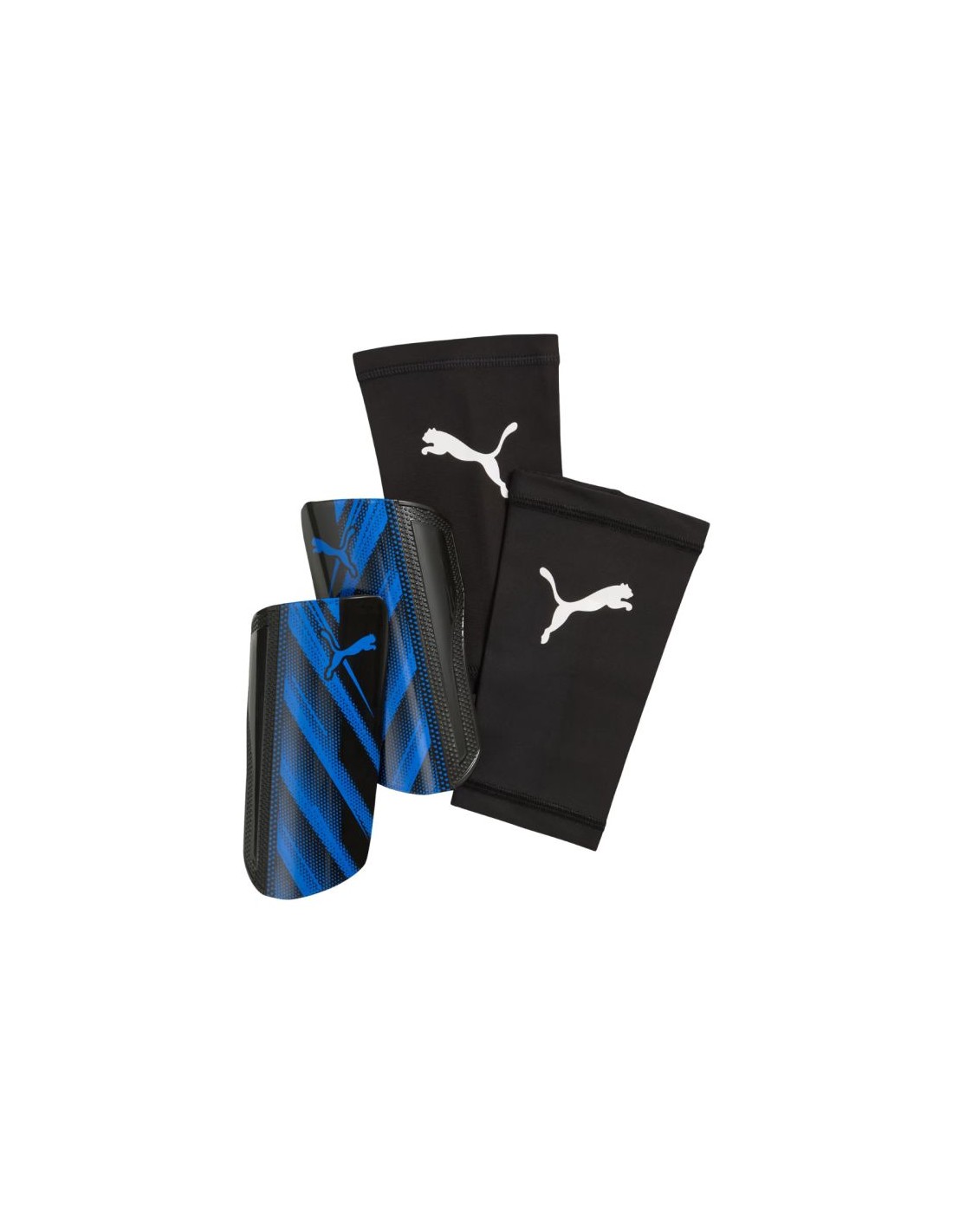 Puma Attacanto Sleeve football shin guards blue 30995 02
