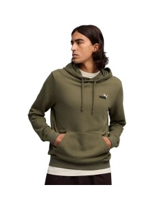 Men's Puma ESS 2 Color Small No 1 Logo Hoodie olive 684719 81