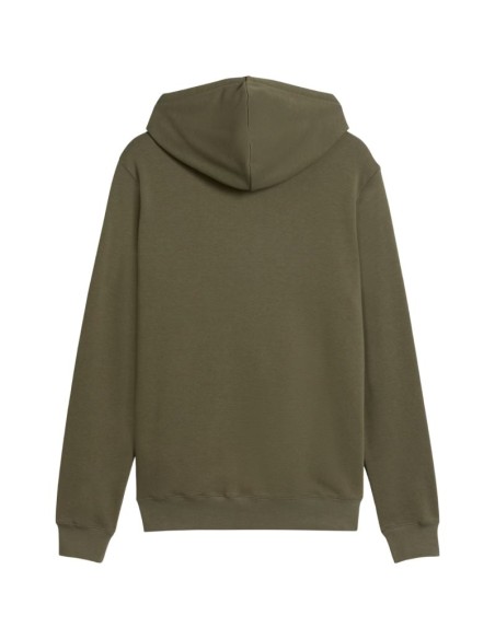 Men's Puma ESS 2 Color Small No 1 Logo Hoodie olive 684719 81