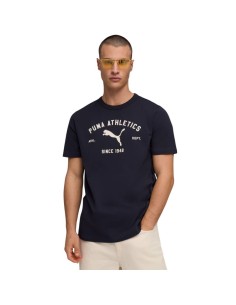 Men's Puma Class Graphic Tee Navy Blue 692226 16