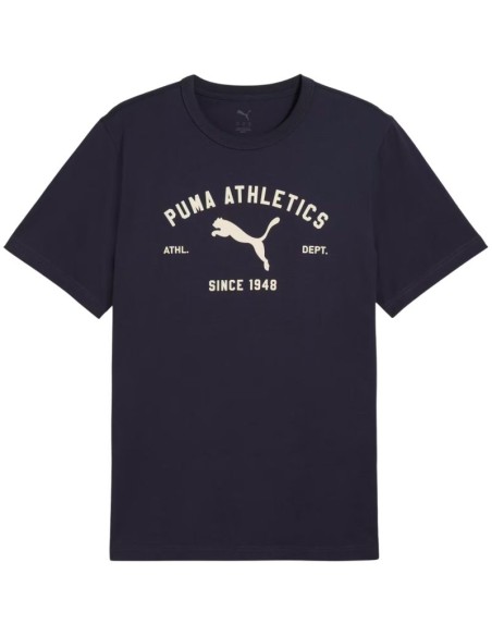 Men's Puma Class Graphic Tee Navy Blue 692226 16