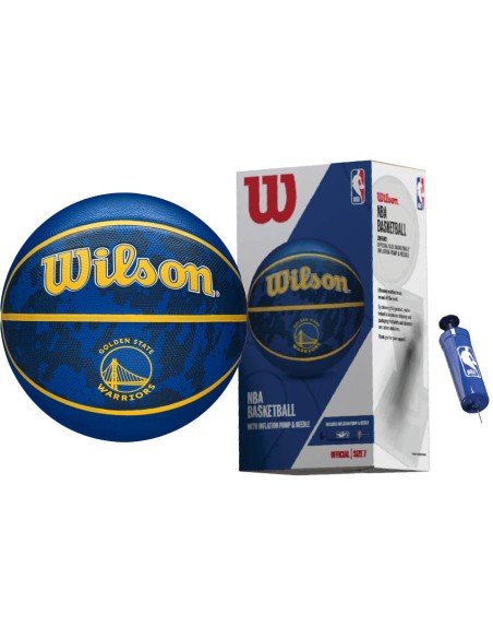 Wilson Golden State Warriors NBA Team Tribute Size 7