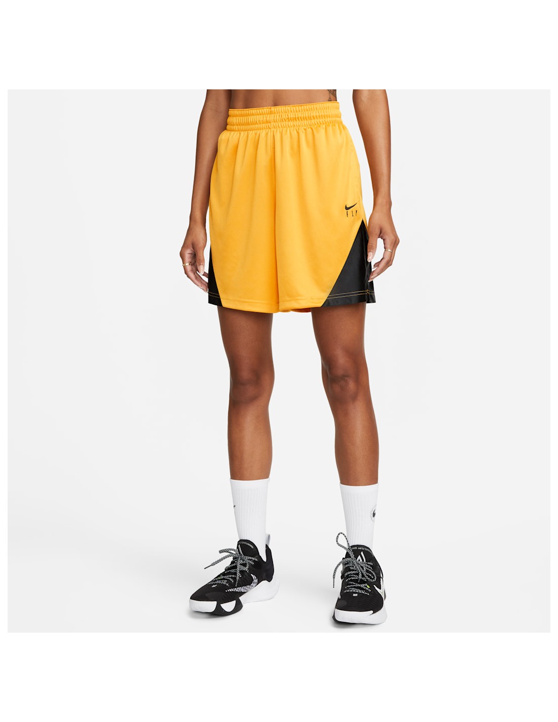 Nike DrFit Fly Short Isofly Women's Basketball Shorts Yellow OchreBlack DH7363752