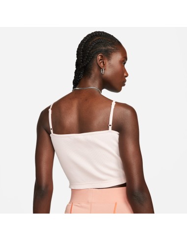 Nike Sportswear Essential Rib Crop Top AtmosphereWhite DM6737610