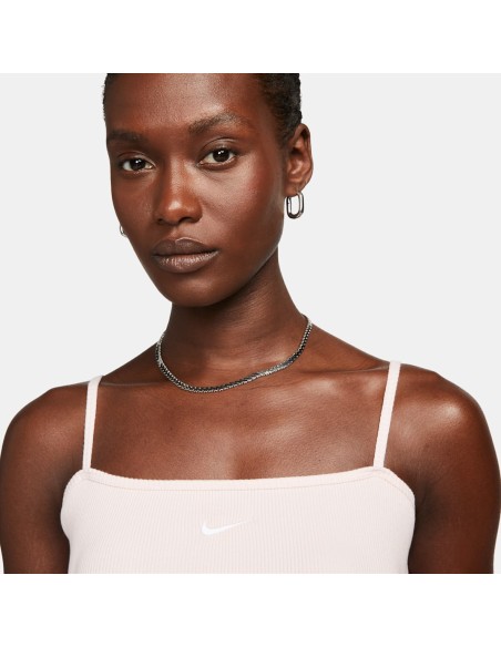 Nike Sportswear Essential Rib Crop Top AtmosphereWhite DM6737610