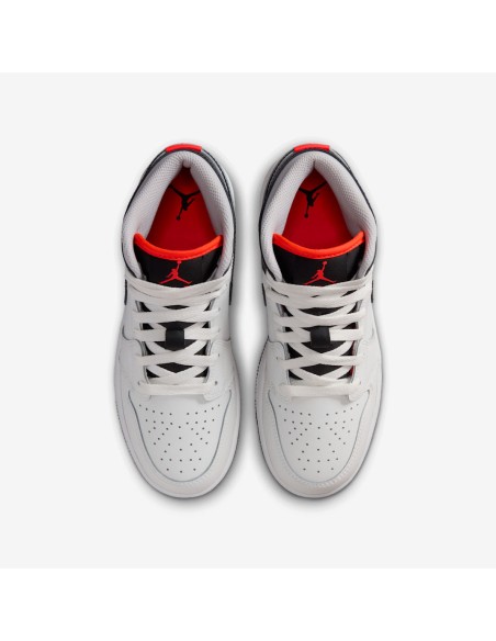 Nike Air Jordan 1 women's hightop sports shoes fashionable sneakers white black