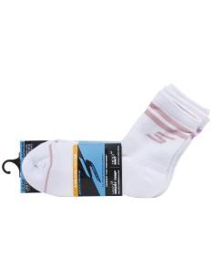 Skechers 3pk Wmns LC PB Varsity Stripe Socks S02643HPWHT