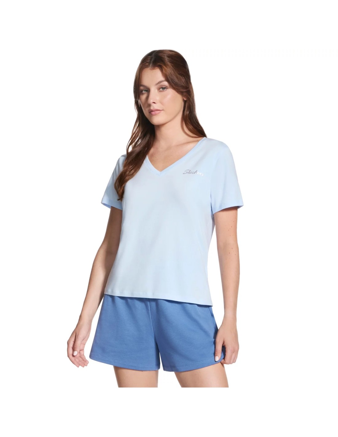 Skechers Signature VNeck Tee TP167SWBL