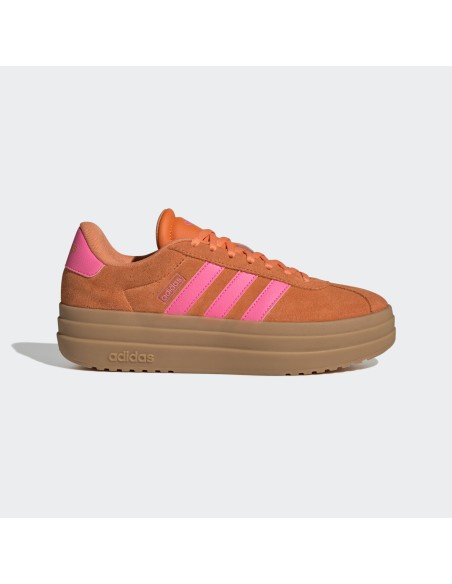 Adidas VL Court Bold Γυναικεία Sneakers Flatforms Πορτοκαλί IH9159