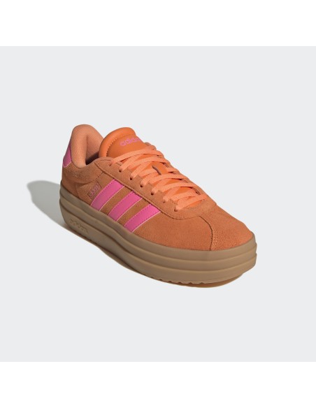 Adidas VL Court Bold Γυναικεία Sneakers Flatforms Πορτοκαλί IH9159