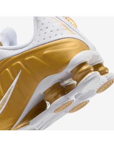 Nike Shox R4 Metallic Gold White GS Sports Shoes CW2626700