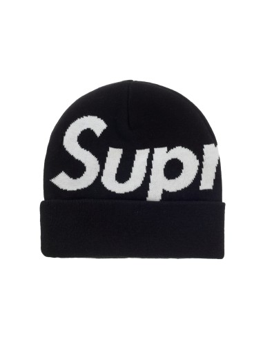 Supreme Big Logo Beanie FW25 Black FW25BLOGOBEANIEBLACK MBS