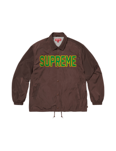 Supreme Spellout Coaches Jacket 'Brown' SS26J106BROWN MBS