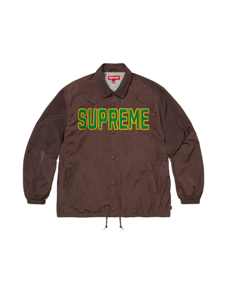 Supreme Spellout Coaches Jacket 'Brown' SS26J106BROWN MBS