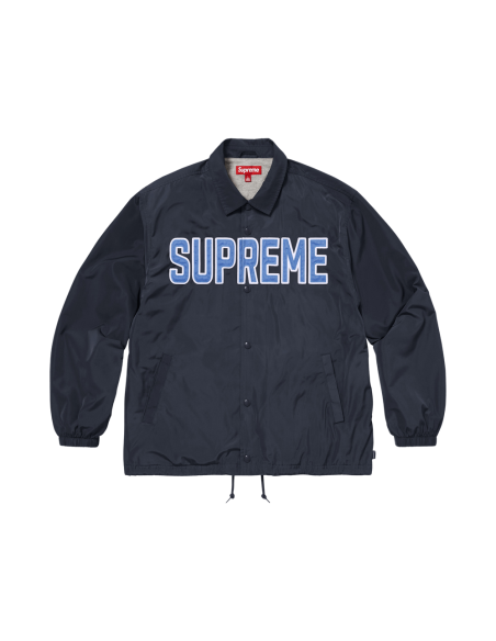Supreme Spellout Coaches Jacket 'Navy' SS26J106NAVY MBS