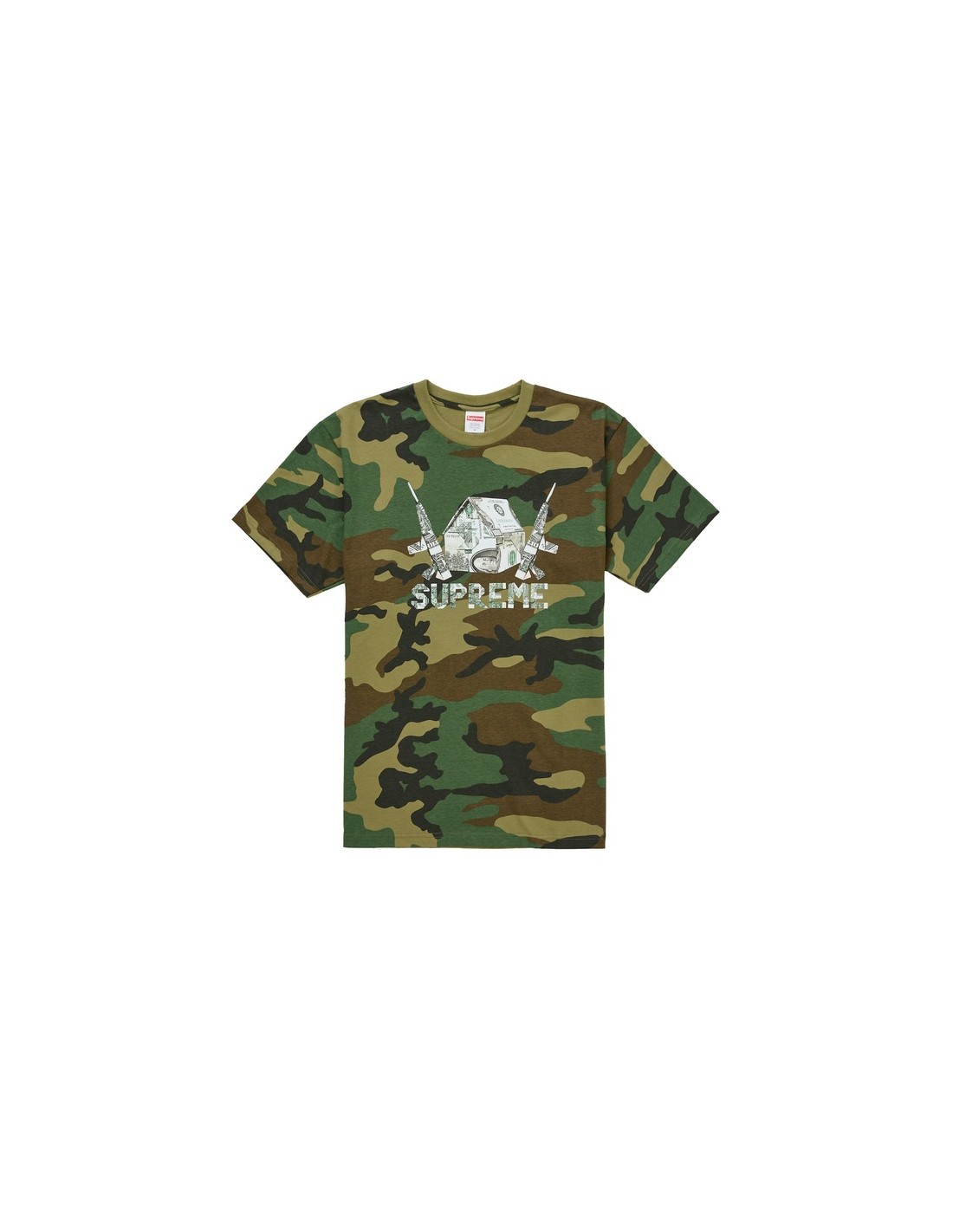 Supreme Origami Tee Woodland Camo SS26ORIGAMITEECAMO MBS