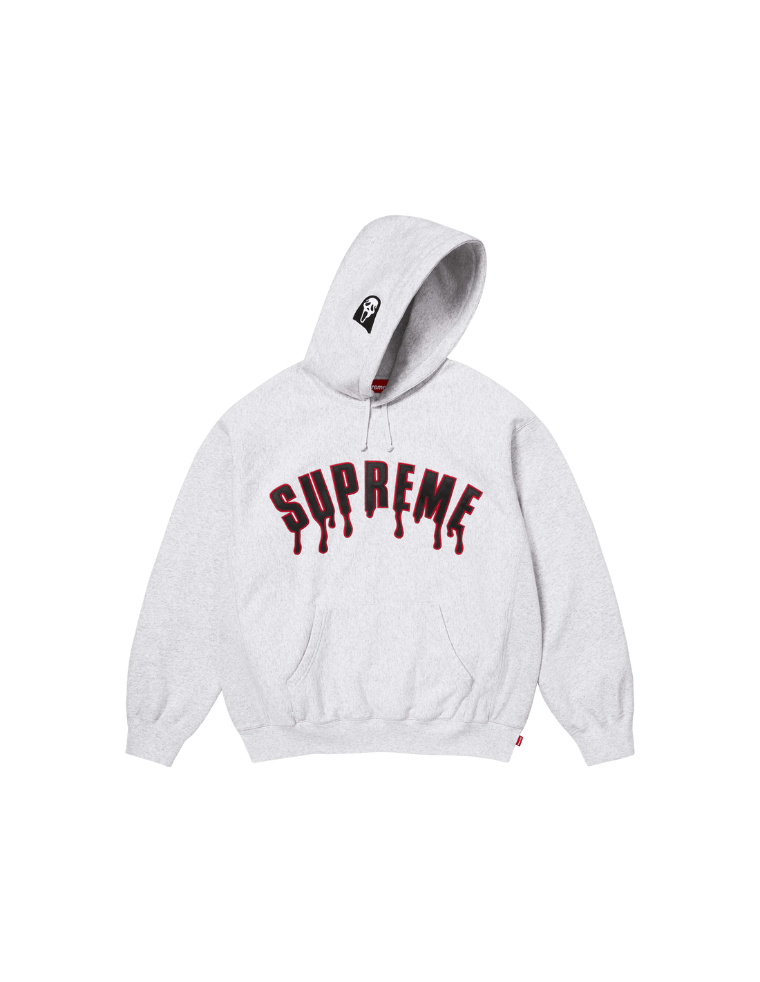Supreme Ghostface Arc Hooded Sweatshirt 'Ash Grey' SS26SW96ASHGREY MBS