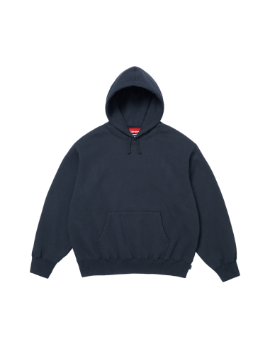 Supreme Satin Appliqué Hooded Sweatshirt 'Navy' SS26SW98NAVY MBS