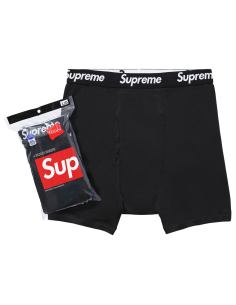 Supreme x Hanes Boxer Briefs 4 Pack 'Black' 99HAA36BLACK MBS