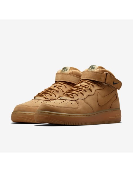 Nike Air Force 1 Mid Flax Outdoor Green 715889200 MBS