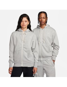 Nike Standard Issue M DriFIT FullZip Basketball Hoodie Dark Grey HeatherPale Ivory DQ5816063 MBS